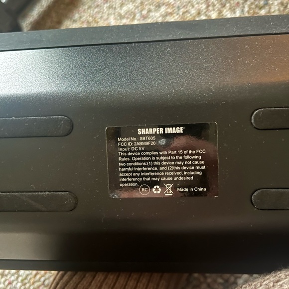 Sharper Image Portable Speaker - Picture 2 of 5